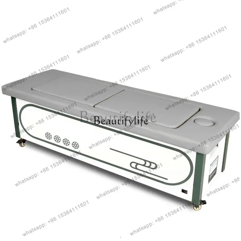 

FG43-Three-Way Catalytic Moxibustion Bed Full Body Physiotherapy Massage Steaming Bed Automatic Intelligent Smoke-Free