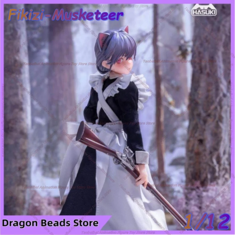 

HASUKI Divine Cat Jumping 1/12 PA010 Fikiko-Musketeer High Quality Action Doll Figure Gift Collection