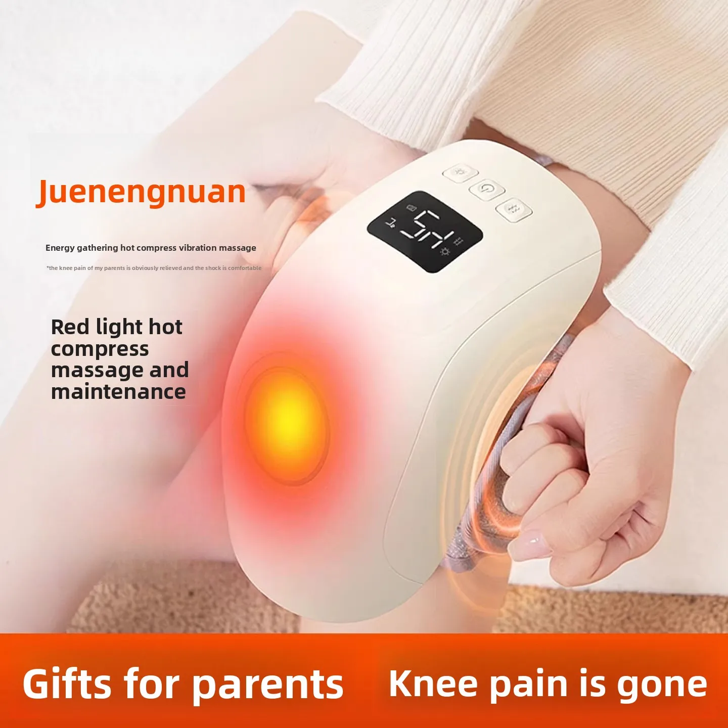 Knee massager Meniscus injury Joint pain Artifact fluid accumulation Elderly cold leg Physiotherapy Knee pads Hot compress