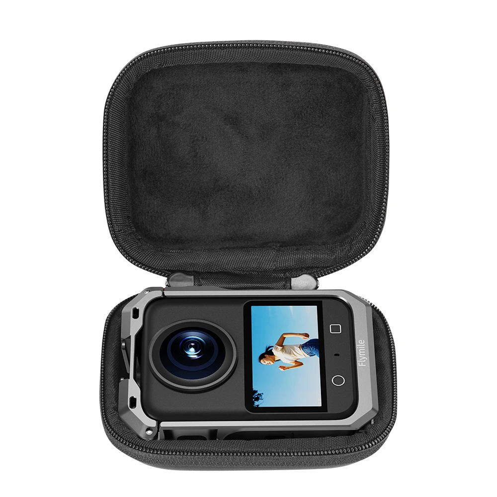 Flymile قفص حقيبة للتخزين حقيبة حمل ل DJI OSMO 360 اكسسوارات واقية إطار حقيبة يد صندوق سفر صغير محمول ﻿