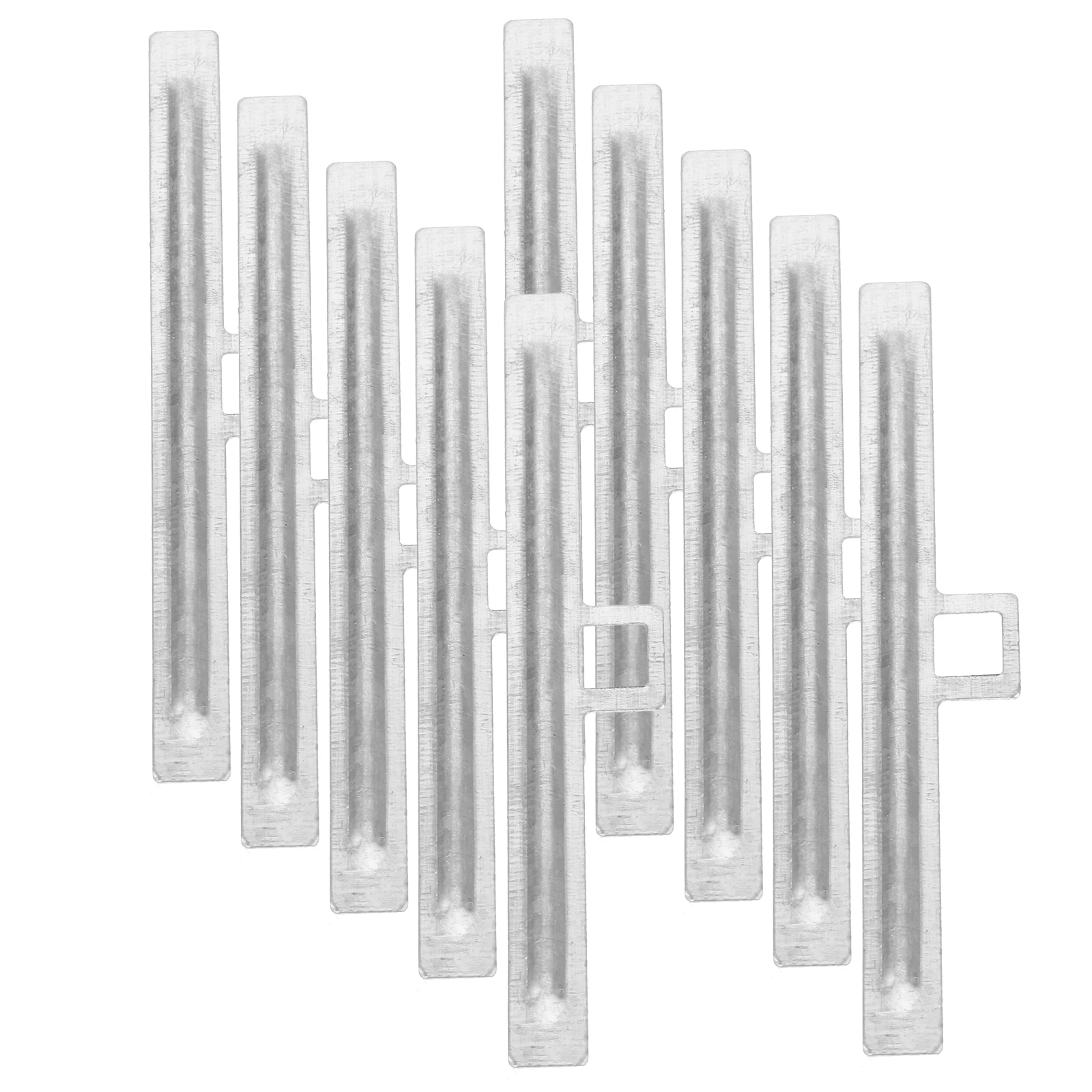 

10Pcs Vertical Blind Metal Hangers Resistant Vertical Blind Repair Tabs Replacement Parts for Home Office Hotel