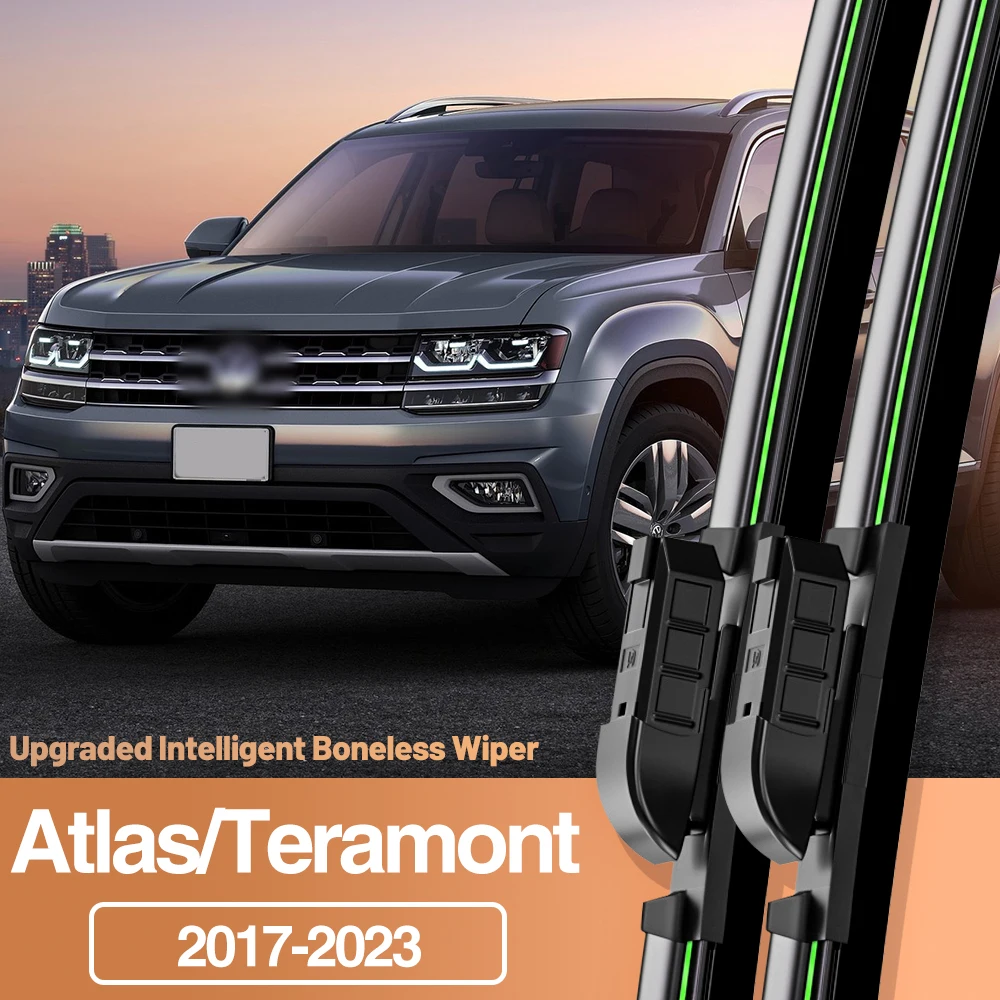 2 stücke Für VW Atlas Teramont 2017-2023 Frontscheibe Wischer Klingen Windschutzscheibe Fenster Zubehör 2018 2019 2020 2021 2022