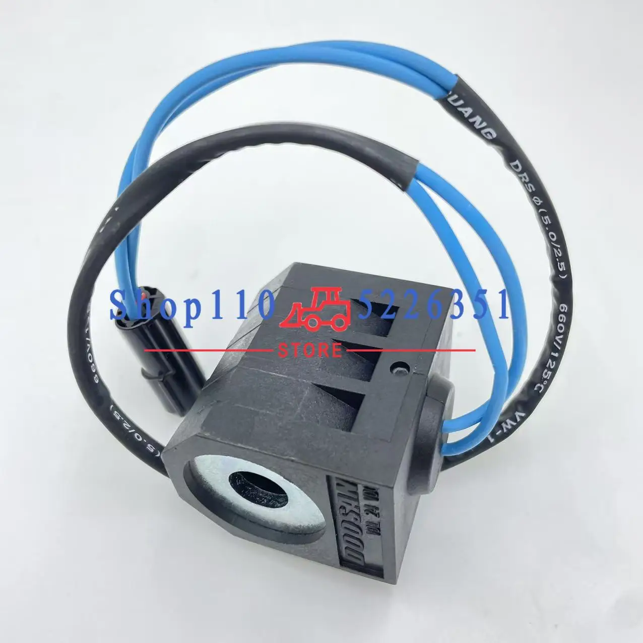 24V/12V Solenoid Valve Coil for Daewoo Doosan DH220-5 DH215-7 DH235 DH225-7 DH150-7 DX225LCA Excavator Digger Repair Spare Part