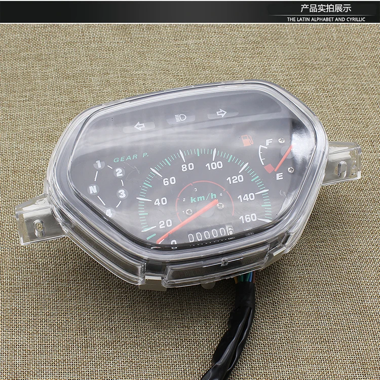 1pc for Honda 110 thai Bent beam motorcycle  tachometer odometer TBT110 instrument assembly