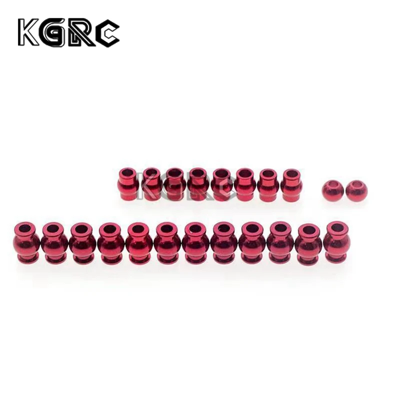 Complete 22Pcs Aluminum Alloy Pivot Ball Head Set for Arrma 1/10 4X4 Granite Big Rock Senton Typhon Upgrade Parts