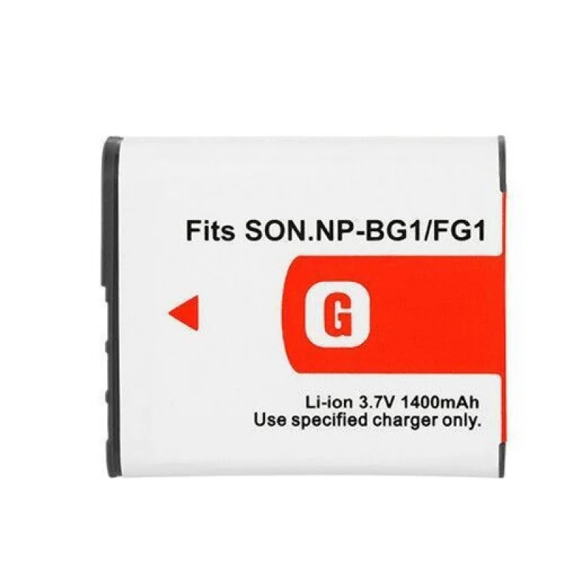 

NP-BG1 1400mAh 3.7V Replace Digital Battery for Sony DSC-N1 DSC-T2 DSC-H9 DSC-H10 DSC-H20 DSC-H50 DSC-H55 DSC-H7