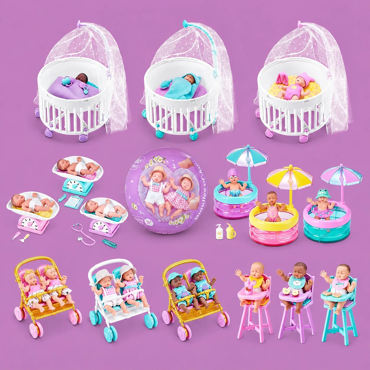 Baby Products Toys - ZURU 5 Surprise My Mini Baby