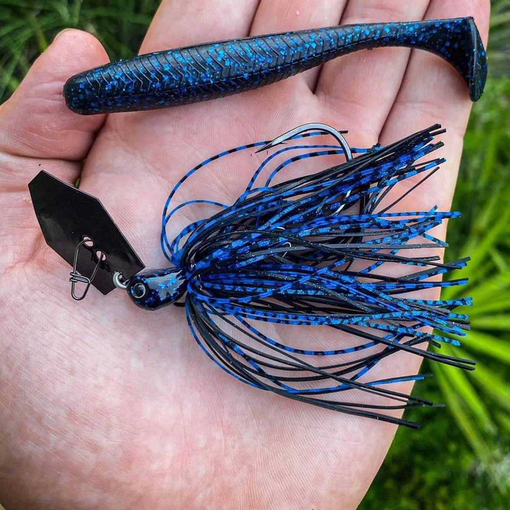 

10g Chatter Bait Spinner Bait Weedless Fishing Lure Buzzbait Wobbler Chatterbait for Bass Pike Walleye Fish