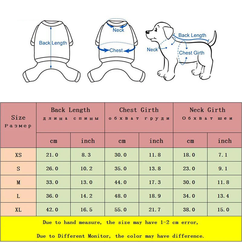 Pet Clothes Puppy Outfit Vest Warm Dog Clothes for Small Dogs Winter Windproof Pets Dog Jacket Christmas Coat Ropa Perro