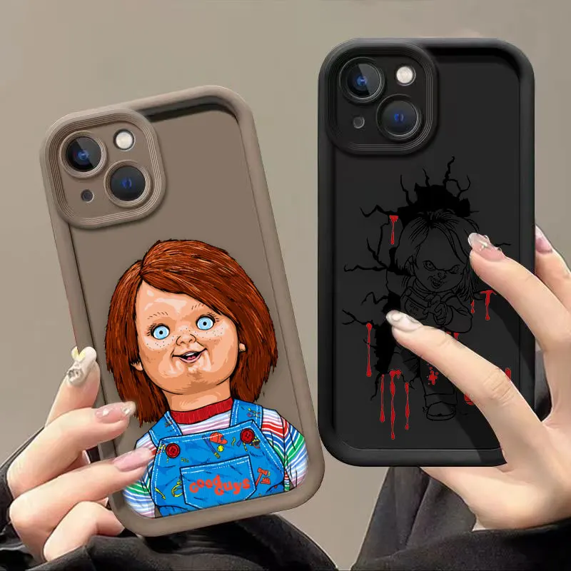 Charles Lee Ray C-Chucky Doll Cover Phone Case For Googel PIXEL 7 7A 8 8A 9 10 PRO XL Soft Silicone Case DIY Shell Funda Coque view 2