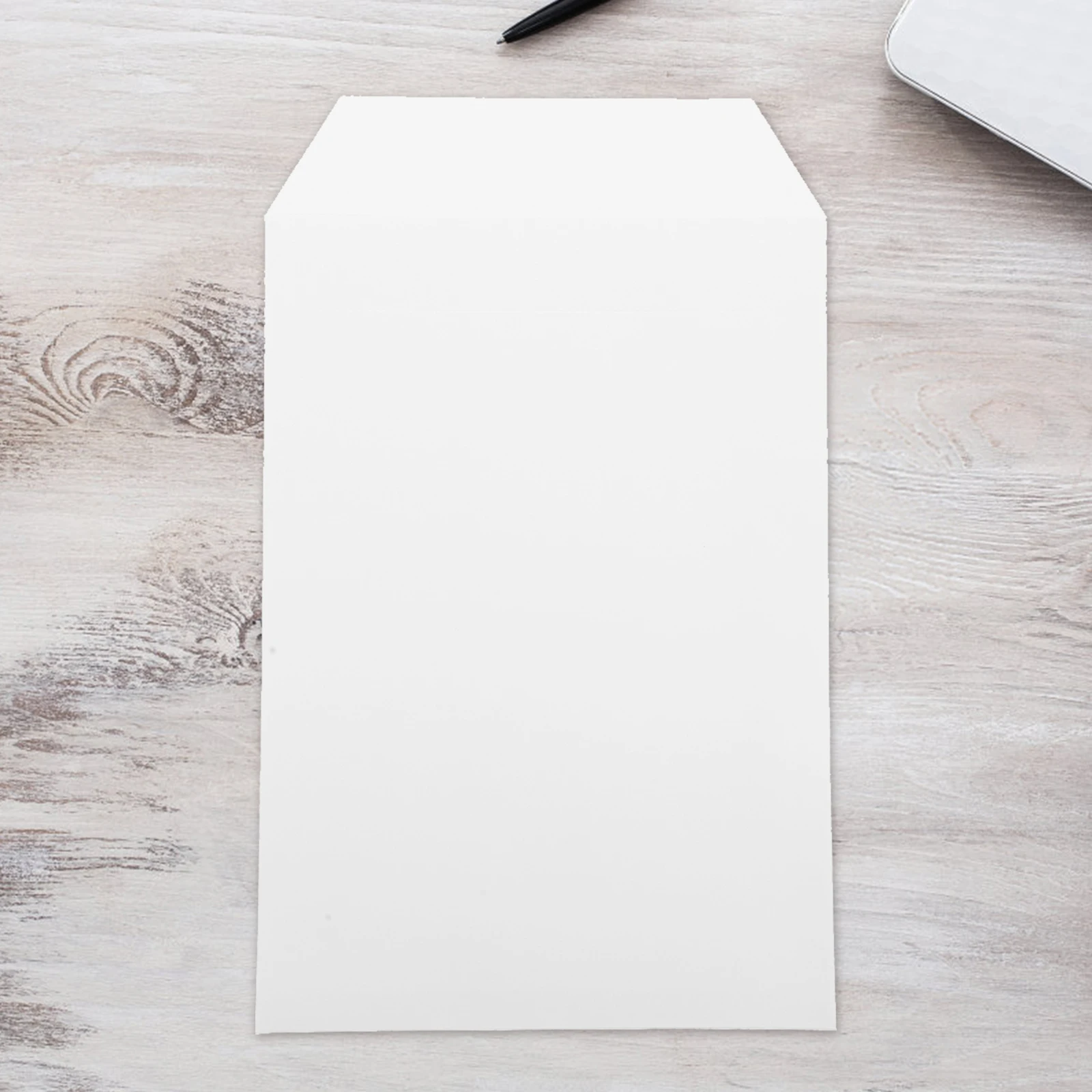 

10Pcs Document Paper Envelopes Office File Bags Photo Storage Envelopes Blank Letter Storage Envelope Stationery