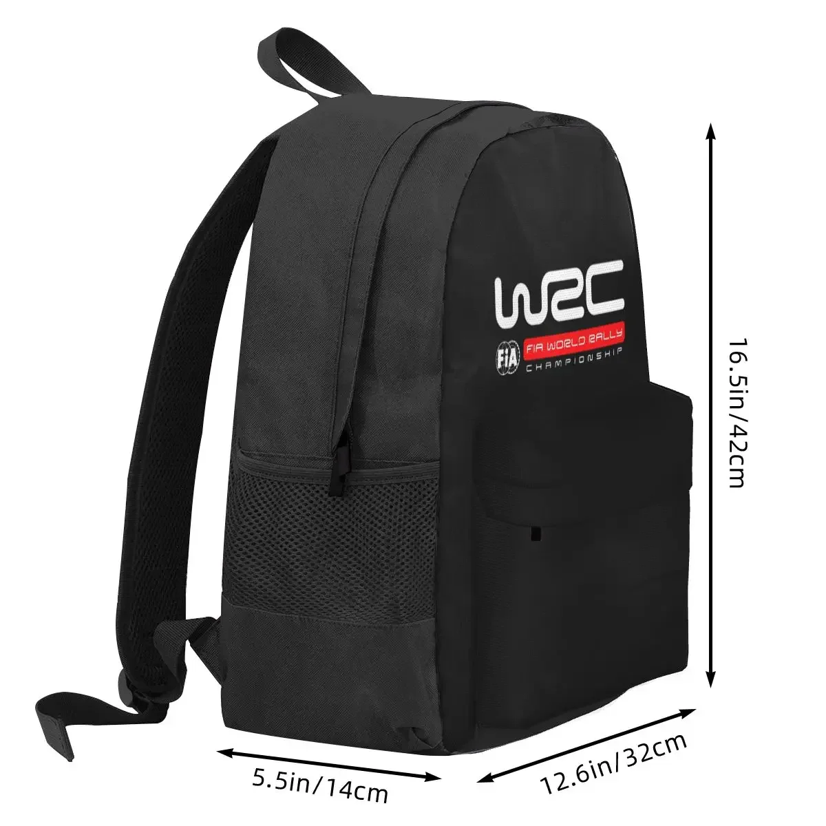 World Rally Championship WRC Backpack Hot Sale Daypack Large Capacity Children BookBag School Bag Shoulder Bags for Men Women