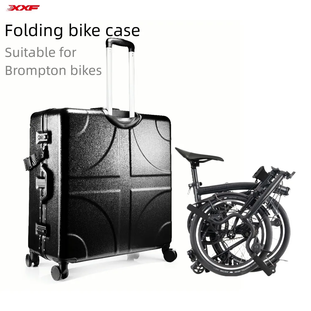 XXF Folding Bike Case, Travel Suitcase, Waterproof Trolley Bag for 16\