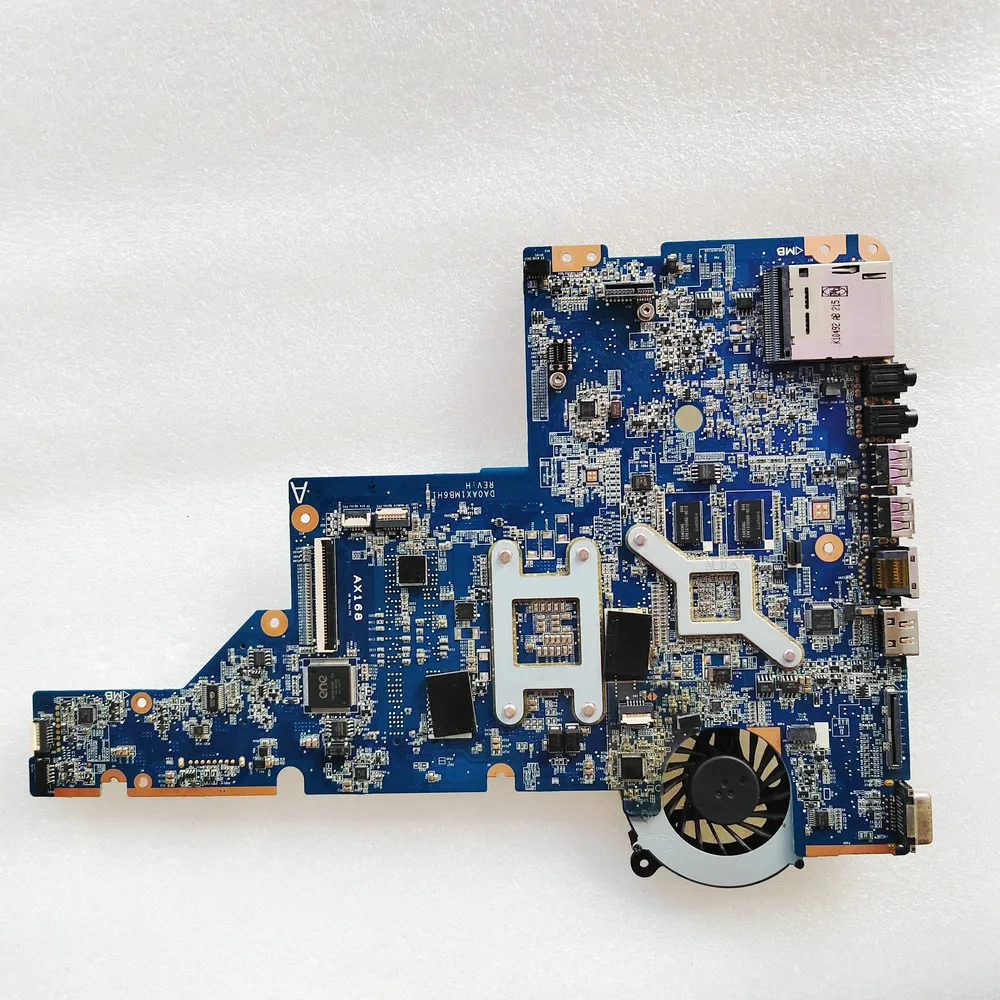 Imagem -02 - Placa-mãe do Portátil para hp Cq42 Cq62 G62 Cpu Livre Dissipador de Calor 595184001 623915-001 592809-001 Da0ax1mb6h1 Da0ax1mb6f0