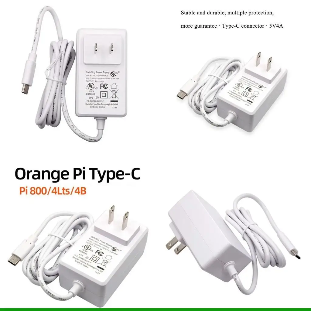 U55C 5V 4A Power Supply Adapter 20W 5V/4A for Orange 800 / 4Lts / 4B