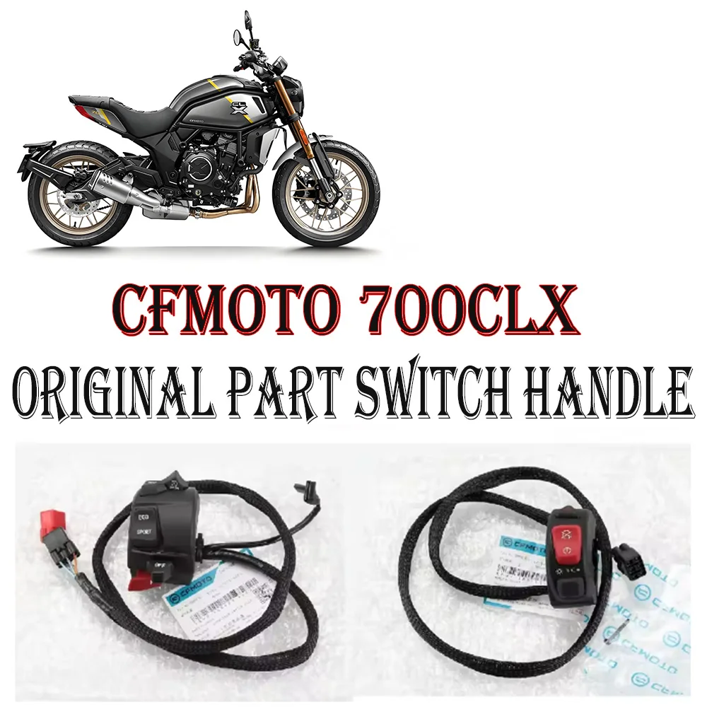 

Fit For CFMOTO 700CLX CLX700 Heritage hand switch handle start horn ignition headlight steering 700CLX