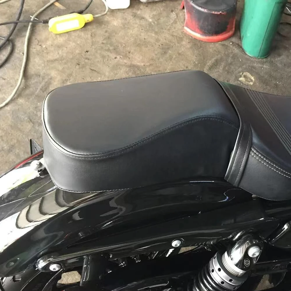 Motorcycle Seat Passenger Pillion Rear Saddle Cushion For Harley Iron 883 XL883N XL 883N XL883 48 Sportster 1200 1200C 2016-2022