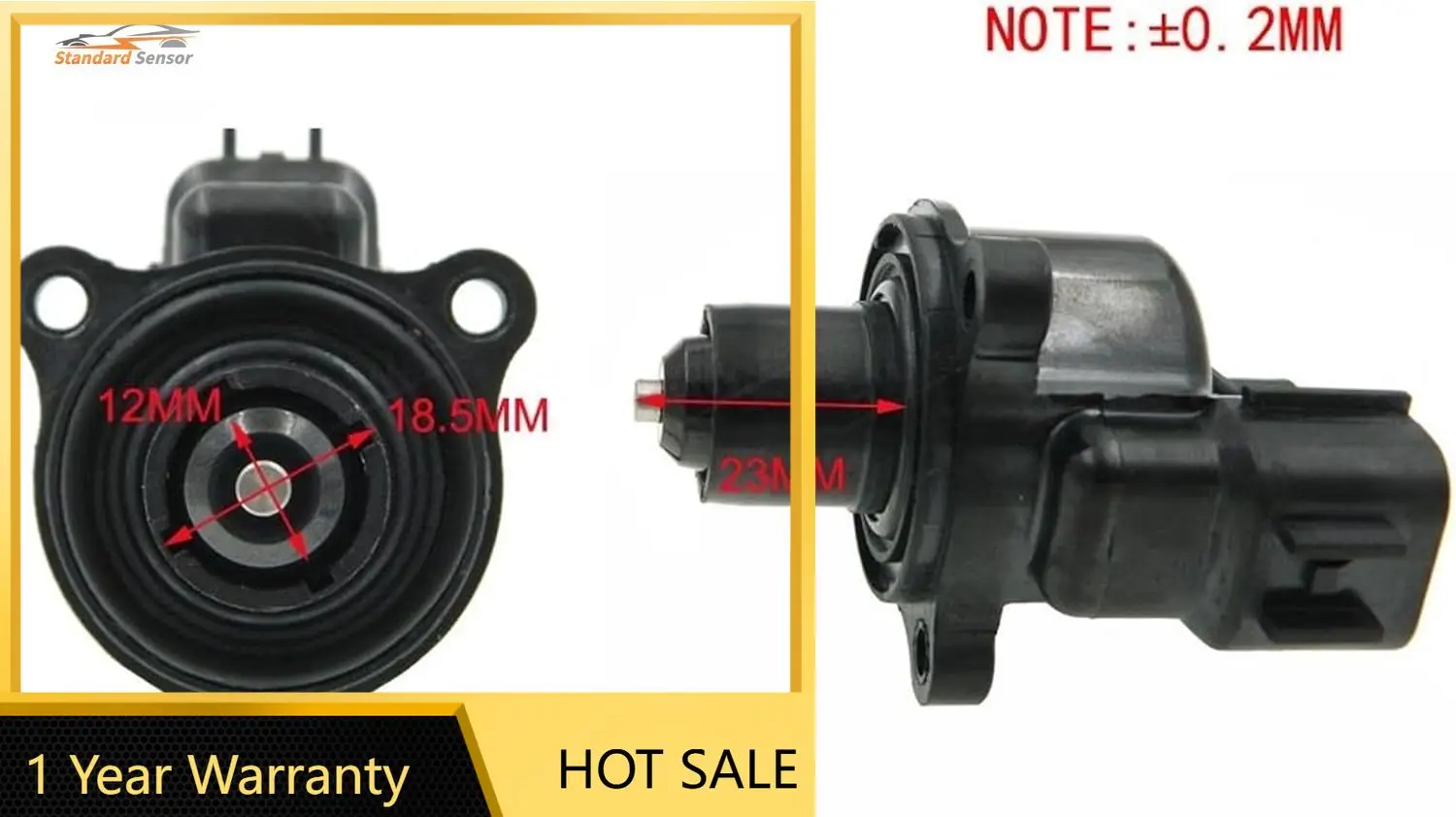 Válvula de Control de aire en reposo 1450A065, para Mitsubishi Outlander Lancer Galant Eclipse Dodge Stratus Chrysler Sebring, nuevo