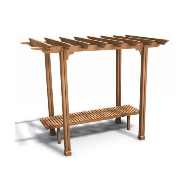 

2X1.3m Flat Seat Model Wooden Pergola Ceiling & Pavilion Product Category