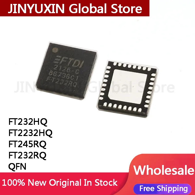 MXY 2 Stuks Nieuwe FT232HQ-REEL FT232HQ FT2232HQ FT232RQ FT245RQ FT232RQ QFN chip IC Voorraad Groothandel