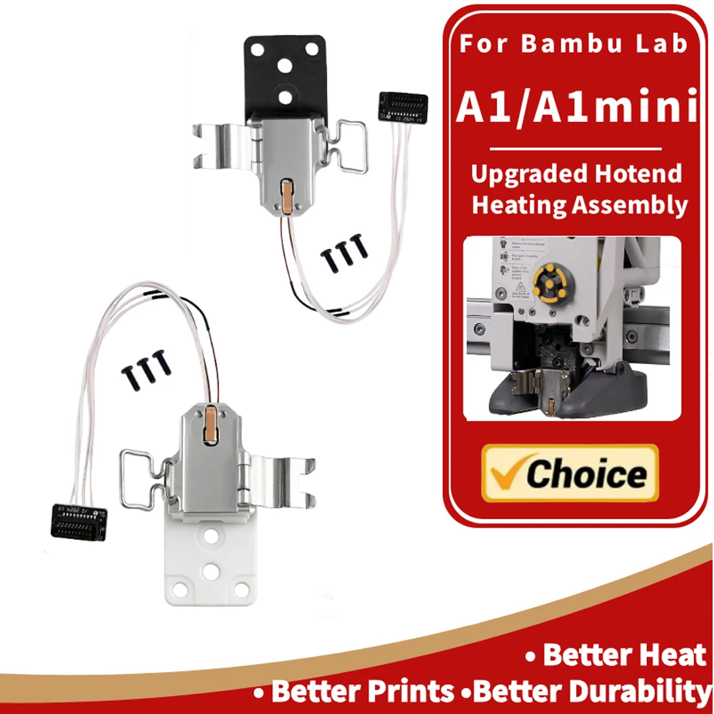 

For Bambu Lab A1/A1mini Hotend Mounting Heating Assembly For Bambu Lab A1 Mini Bambulab A1 Mini Accessories