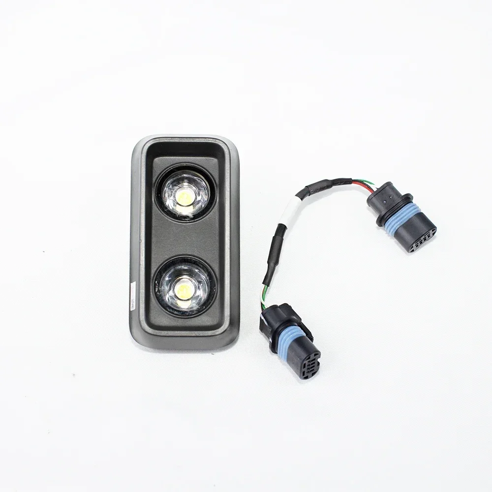 Suku Cadang Perbaikan UAV Modul Lampu Bawah Tambahan untuk Aksesori Drone Pertanian DJI Agras T40/T20P dengan Kabel Sinyal