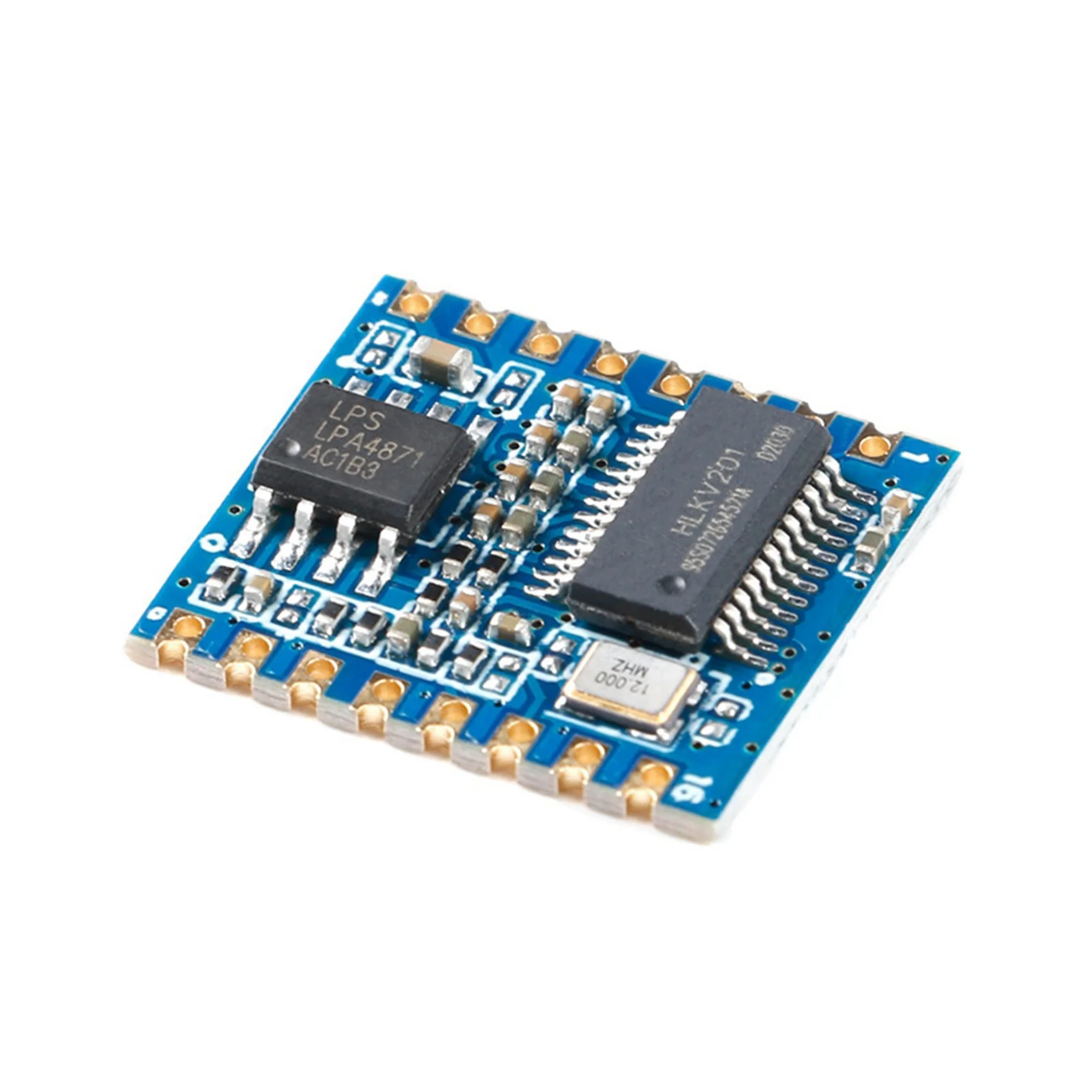 SQPP-3X Hi-Link/HLK-V20 Smart Voice Recognition โมดูลควบคุมโมดูลพอร์ตอนุกรม Dual-Mode DIY