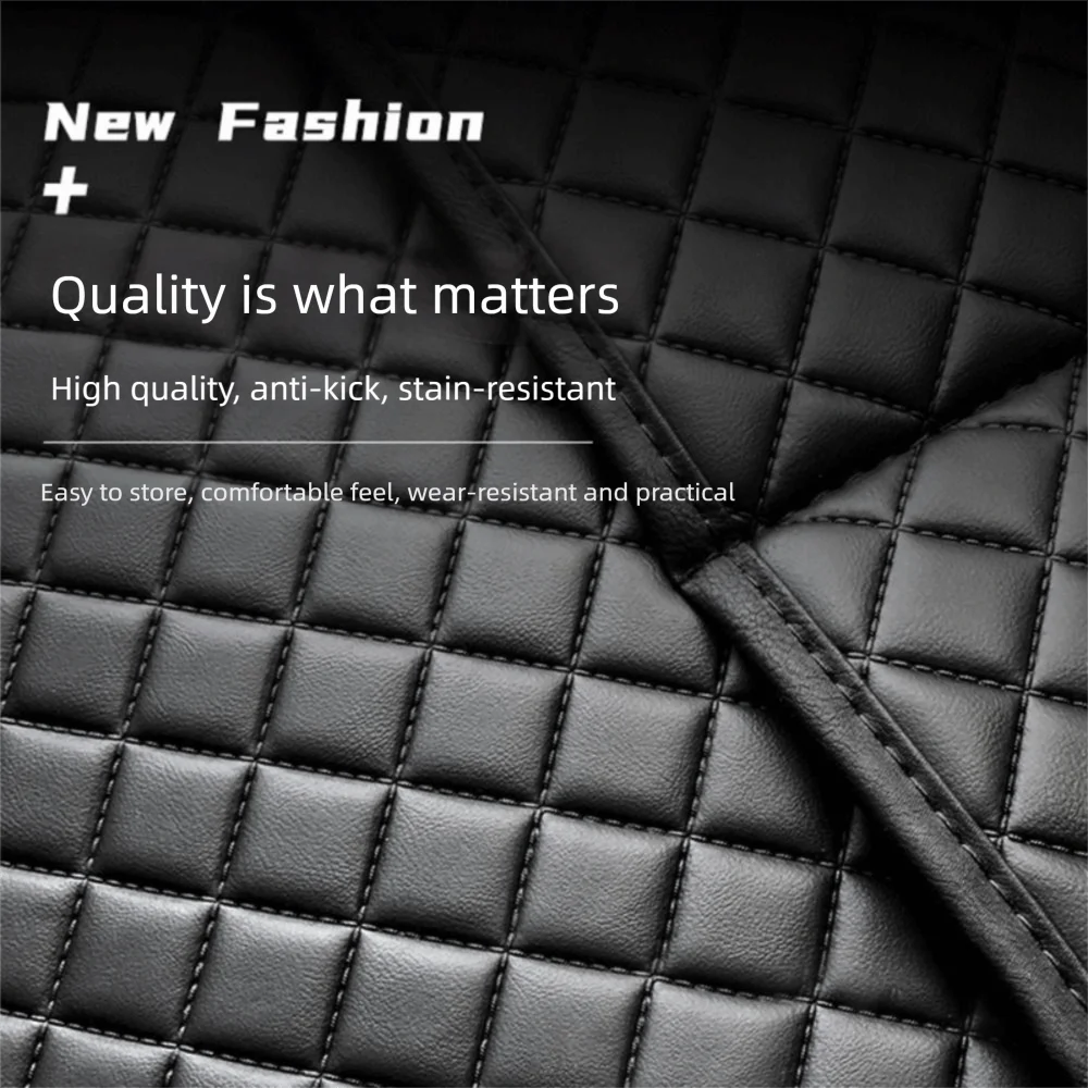 

Waterproof Car Anti Kicks Pad Fashion Design Organizer Pocket Seat Back Protector Cover Auto Parts Storage Mat