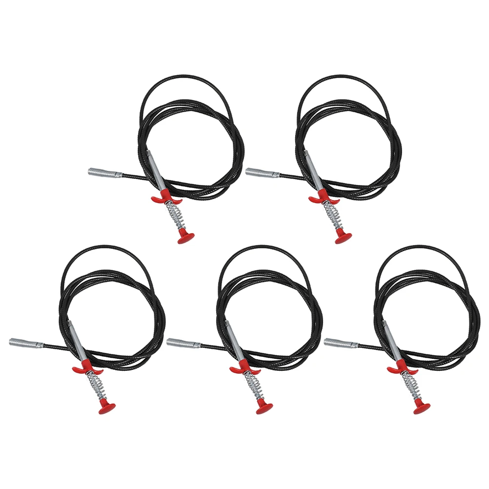 

5pcs Flexible Grabber Claw Tool 4 Claws for Object Pickup Unclogging Stainless Steel Drain Cleaner Multifunctional Cleaning