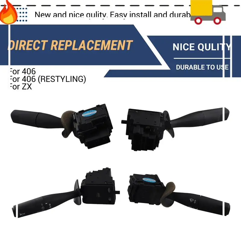 

For 406 406 RESTYLING Citroen ZX Lighting Switch Window Wash-Wipe Contrl Switch 96049667ZL 6239K9