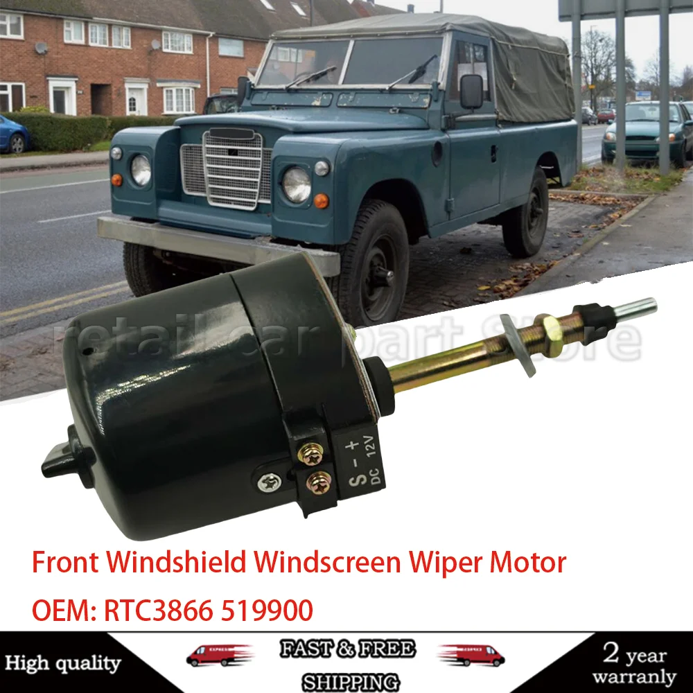 

RTC3866 519900 Car Front Windshield Windscreen Wiper Motor for Land Rover Series 1&2