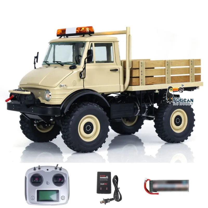 

U406 RTR 1/10 LESU RC Off-Road Car Crawler Truck 2-Speeds Transmission 4x4 Ready to Run Light Sound System Vehicle Toys THZH1442