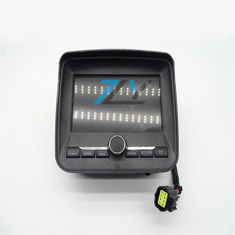 LCD Gauge Panel 21Q6-30105 For Hyundai 225-9 R220LC-9S R330LC-9S R300LC-9S R210-9 R250LC-9 Excavator