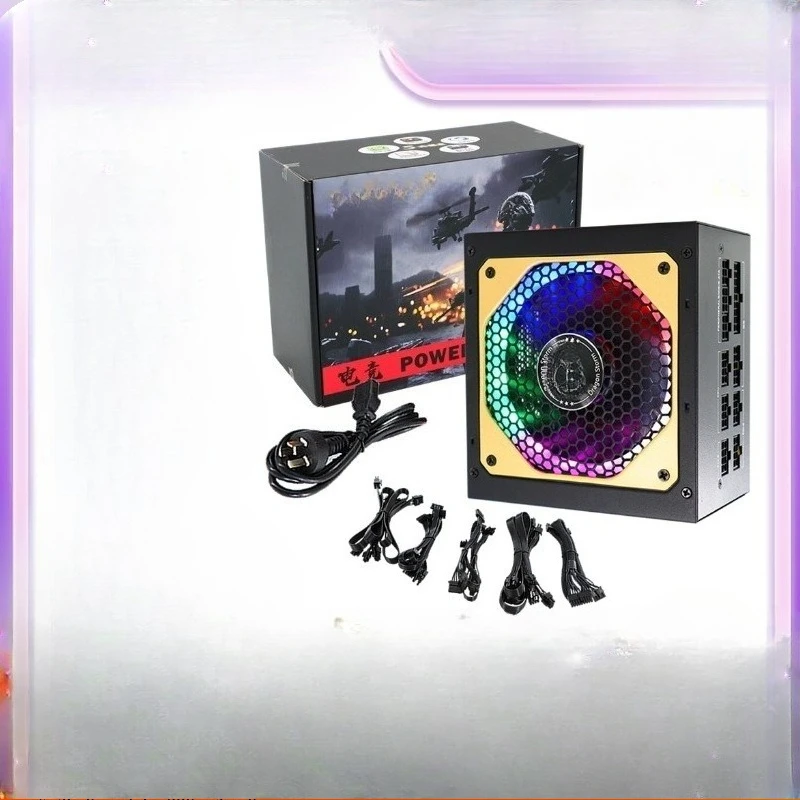 Full-module bronze 850W chassis power supply, suitable for dual CPU and dual GPU silent desktop