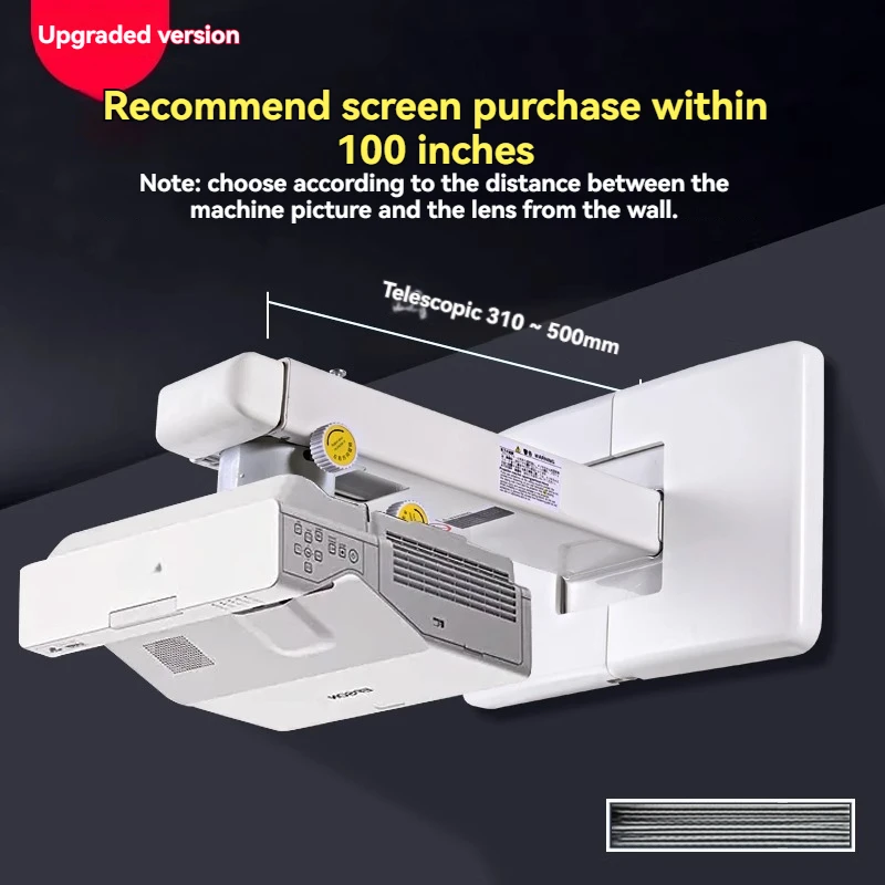 

Настенный кронштейн для проектора Z154, бытовой светоотражающий лазерный кронштейн для телевизора со сверхкоротким фокусом, подходит для настенной вешалки для проектора