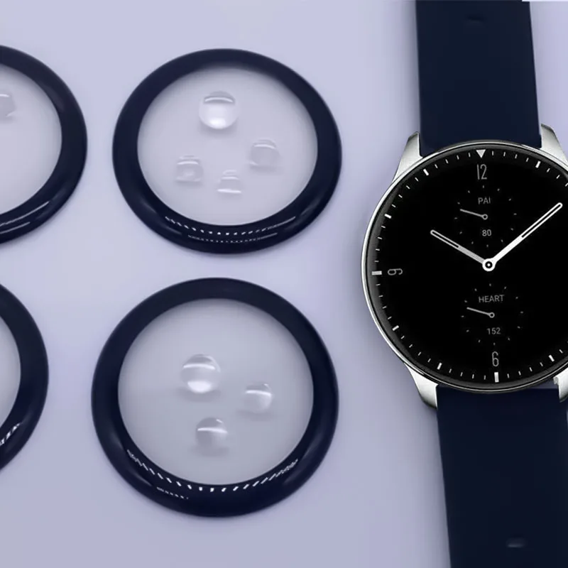 9D Tempered Soft Glass Watch Film For Amazfit BiP S U 3 Pro Screen Protector For amazfit gts 2 3 2E 2 4 mini GTR 2 2e glass