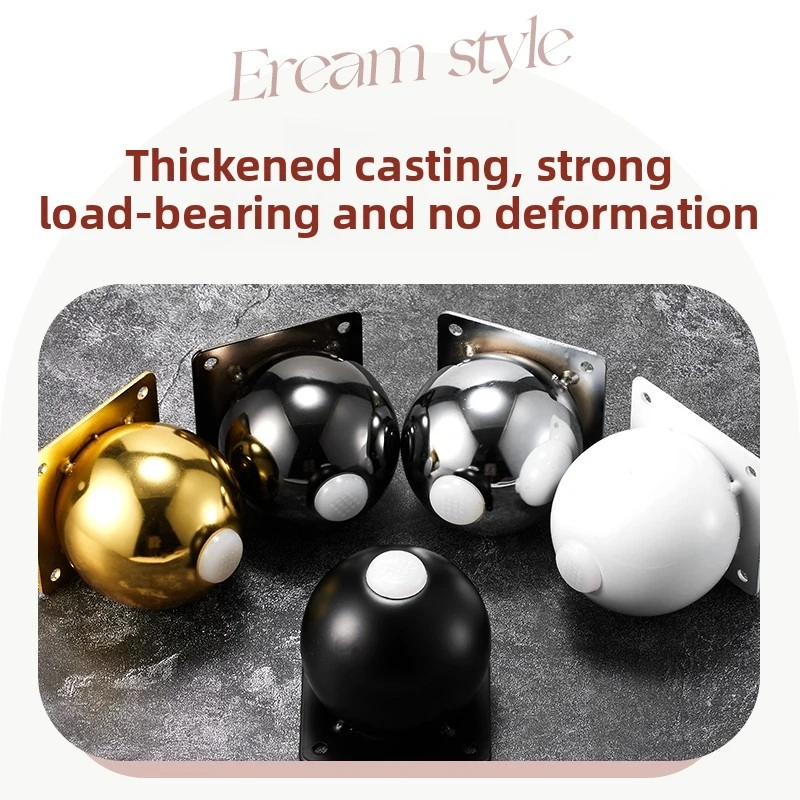 軽量高級ラウンド家具支持脚、金属製ソファ脚、テレビキャビネット、ベッドサイドテーブル脚、コーヒーテーブル脚、テーブル脚