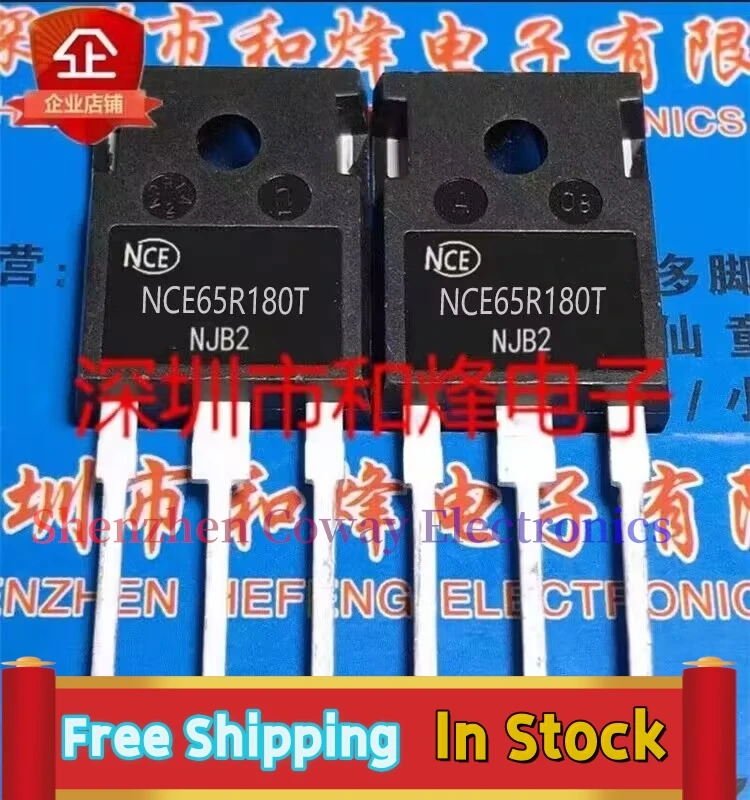 

10PCS-30PCS NCE65R180T TO-247 21A 650V MOS In Stock Fast Shipping