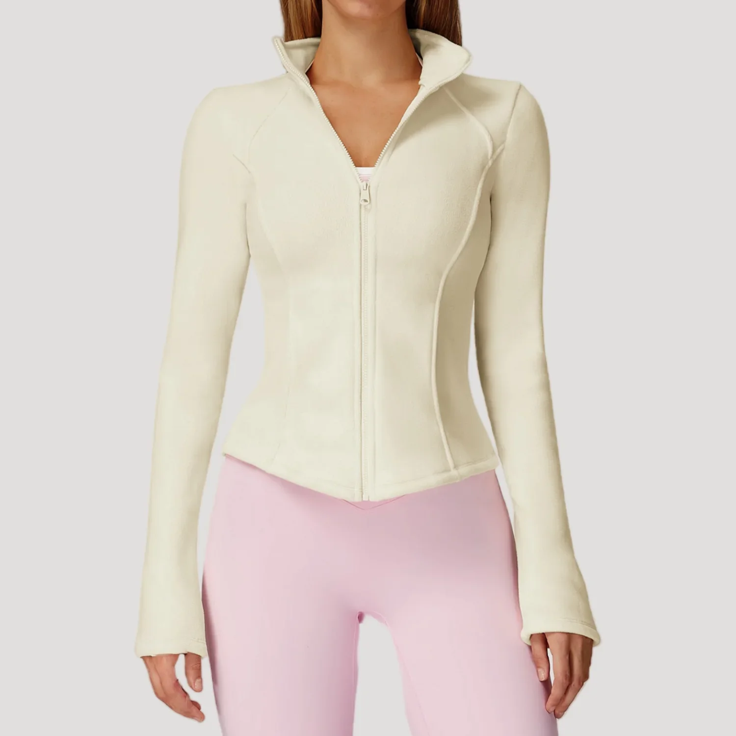 

Fleece Outdoor Thickened Warm Sports Jacket Autumn Winter Fleece Jacket for Women Berber Fleece High-end Fashion Jacket Polar