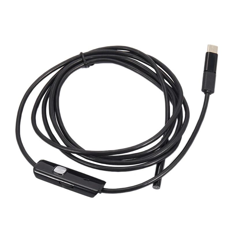 Phone Endoscope 5.5Mm 1.5M Cable 640x480 HD USB Waterproof Endoscope Inspection Borescope Camera for Android Mobile Phone PC