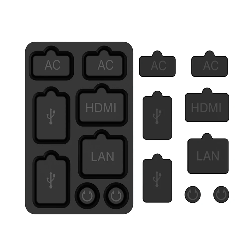 50sets For Nintendo Switch OLED Dust Plug Silicone Dustproof Cover Stopper Dust Proof Case For Switch NS Lite Console