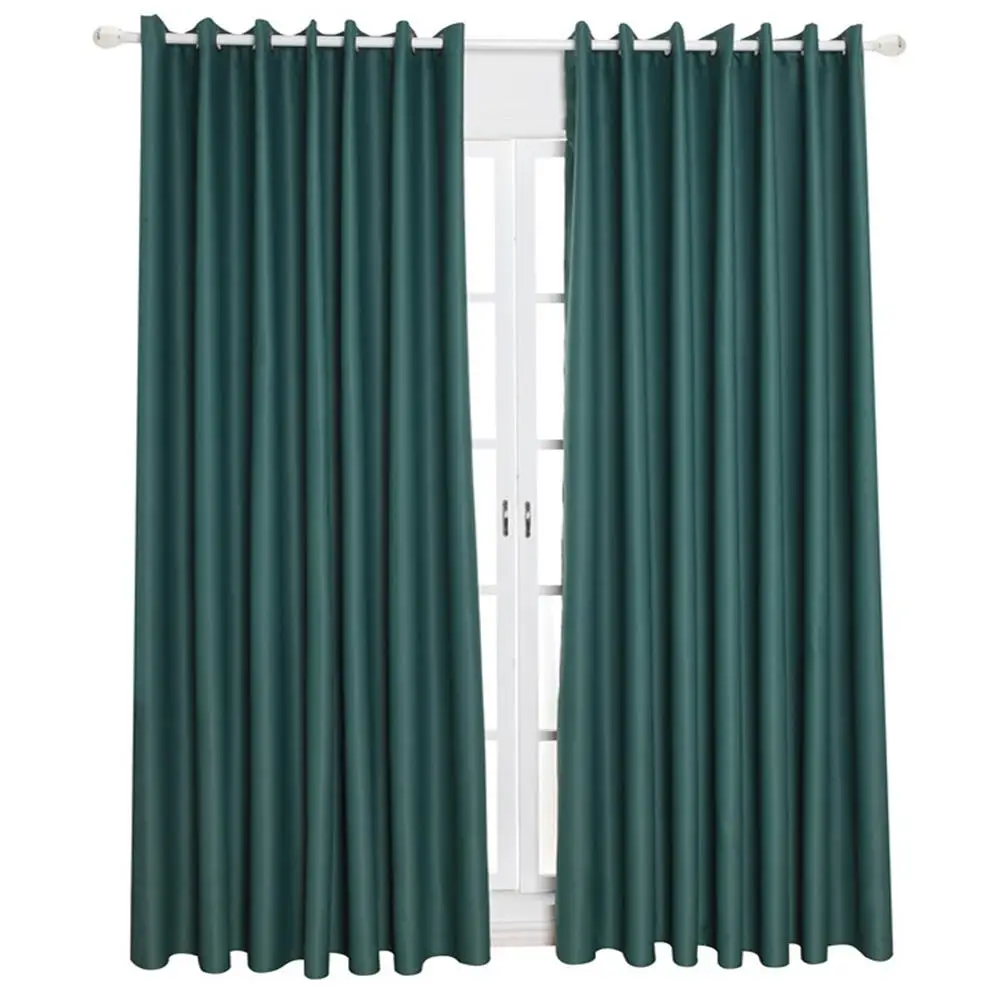 

Blackout Curtains Thermal Insulated Darkening Drapes Grommet Bedroom Living Room Window Decor Sheer Privacy Polyester