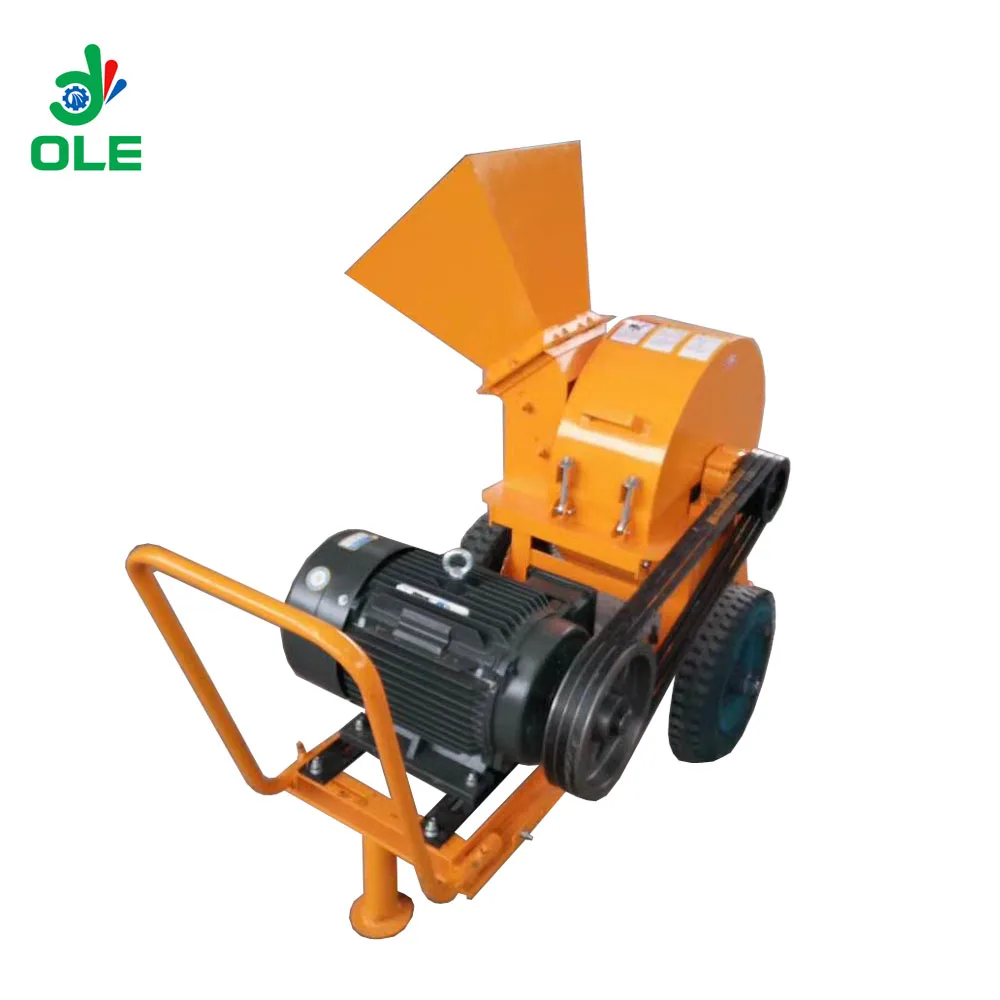 High Efficient Machine to Make Sawdust 7.5Kw Wood Crushing Machine