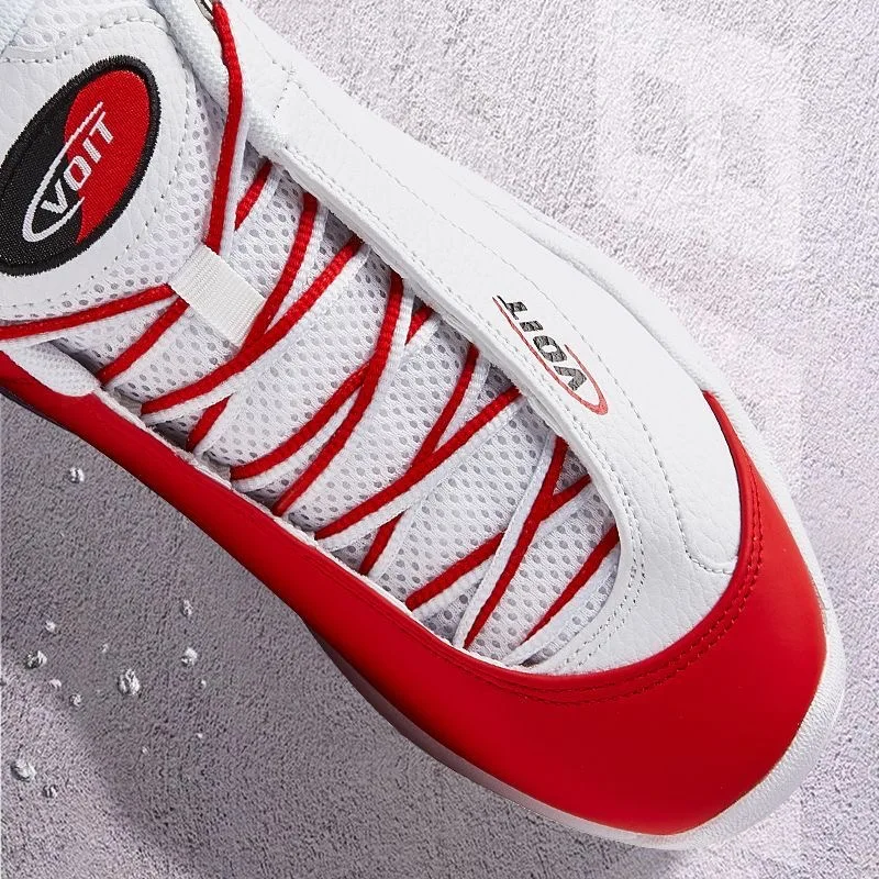 Super coole Basketballschuhe für Herren, Designer-High-Top-Trainingsschuhe für Herren, Outdoor-Basketball-Sneaker, Herren-Sportschuhe aus Leder – Detail 3
