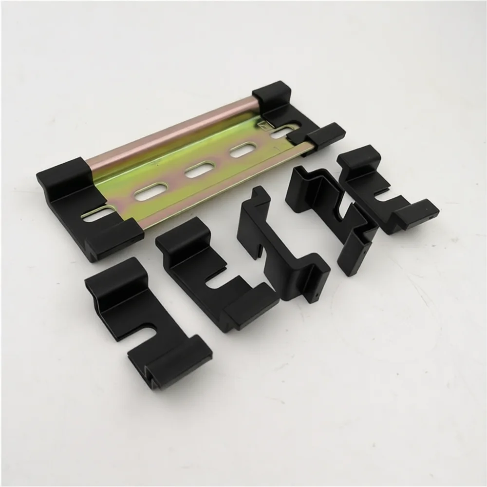Electrical Component DIN Rail Clip 35mm For Solid State Relay Bracket Industrial Automation Power Switch Fixation