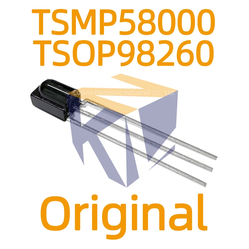 1pcs TSMP58000 TSOP98260 DIP-3 IR Sensor Module for Remote Control Systems M58000 P98260 ORIGINAL
