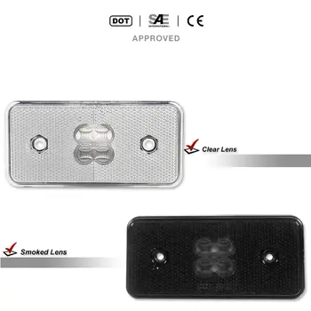 適用於 2002-2014 年賓士 W463 G 級 G500 G550 G55 G63 AMG 的側標誌燈總成,替換前後原廠琥珀色/紅色側標誌燈 8 最佳銷售 梅賽德斯-奔馳AMG配件 - №6