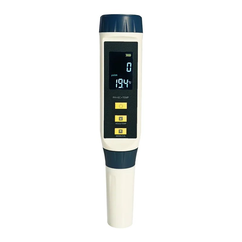 Water Quality Three-in-One Test Pen pH Value EC Conductivity Temperature Household Direct Drinking Aquarium Test Pen Instrument