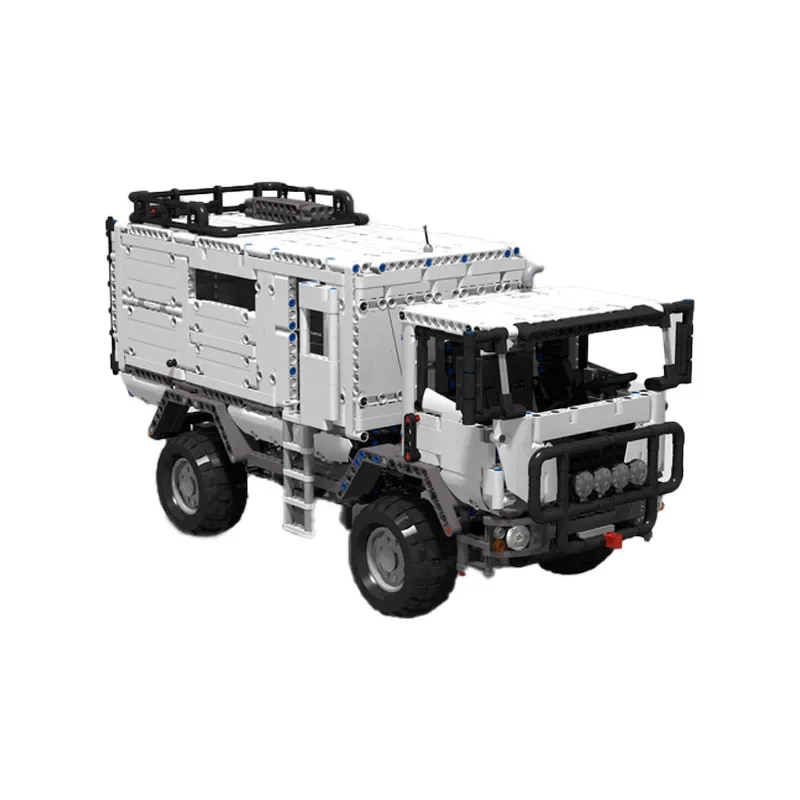 Klassieke MOC-59852 Bouwsteen 4X4 Alle Terrein Off Road Rv 2040Pcs Assemblage En Assemblage Model Volwassen En Kinderen Speelgoed Cadeau