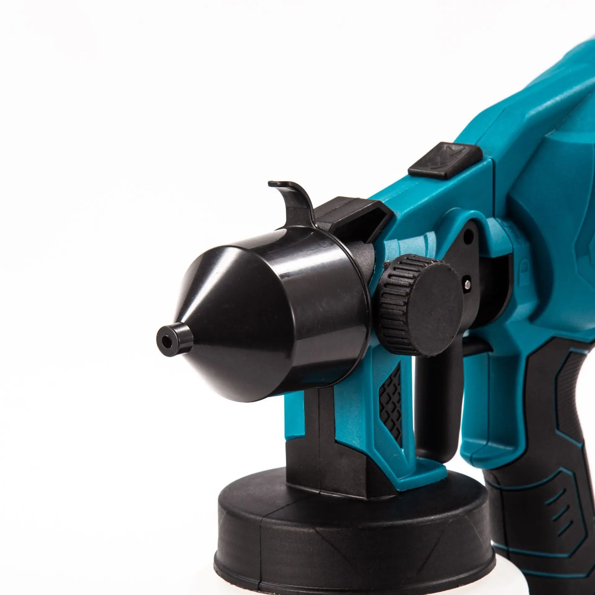 Lithiumbatterij opladen elektrisch spuitpistool verf spray olie spuitpistool buitenmuur kleine verf spuiten latex verf artefact